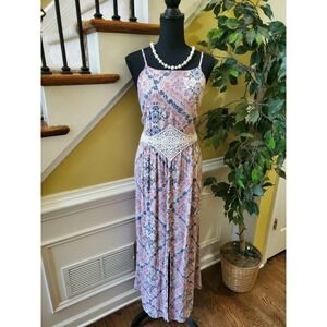 Xhilaration Floral Dress Lace Waist- Size XXL (JUNIOR SIZE) See pics.